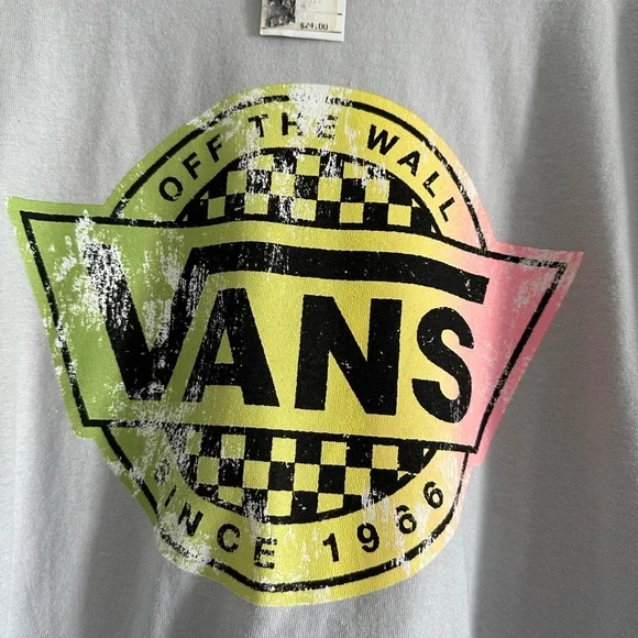 Men’s 2X gray “Vans” tee shirt. New with tags - Picture 3 of 5